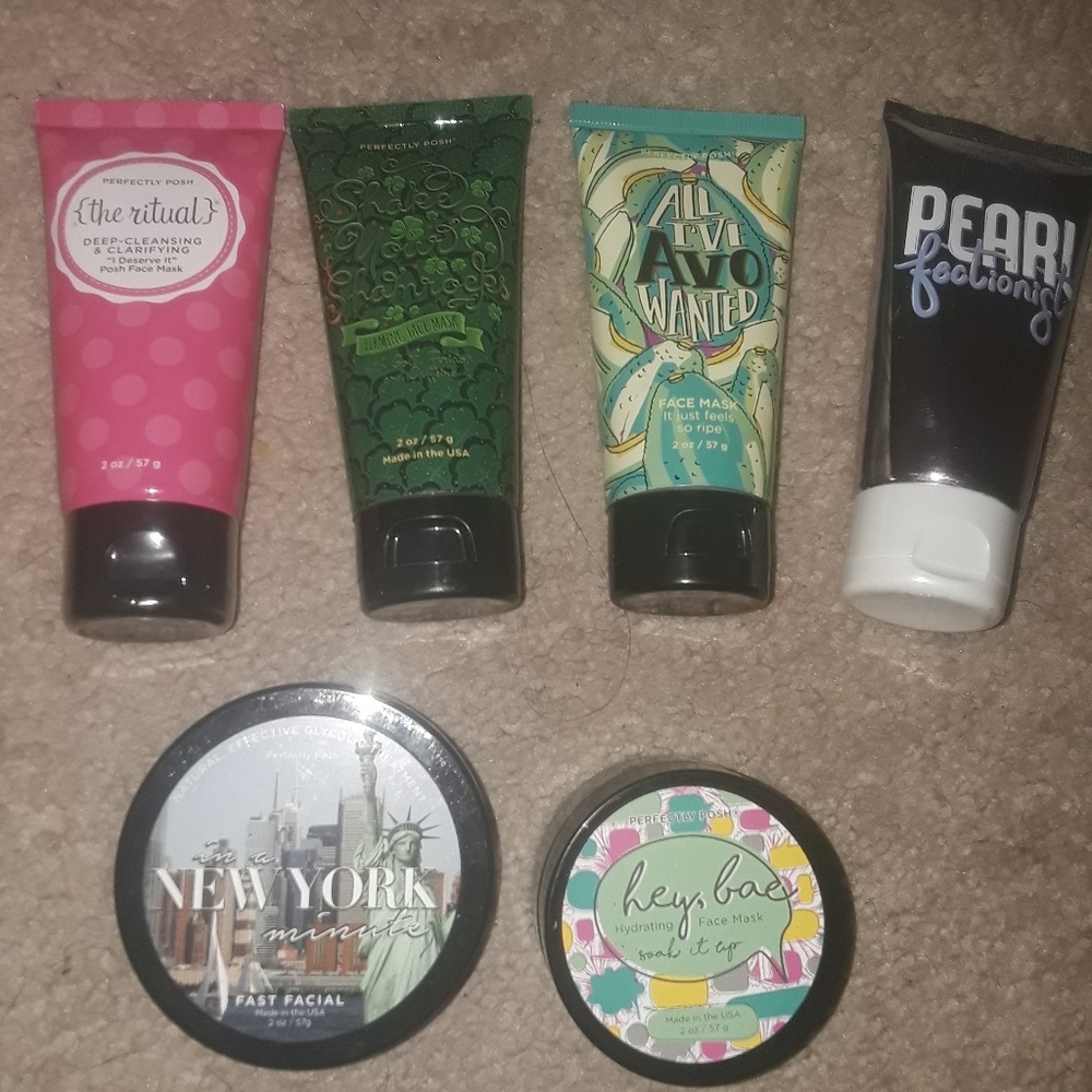 Perfectly posh face mask